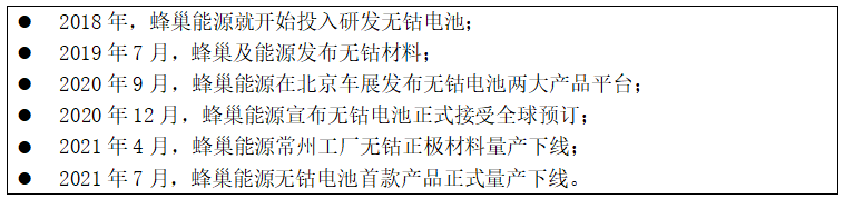 由蜂巢無鈷電池量產裝車 看全球動力電池演化邏輯
