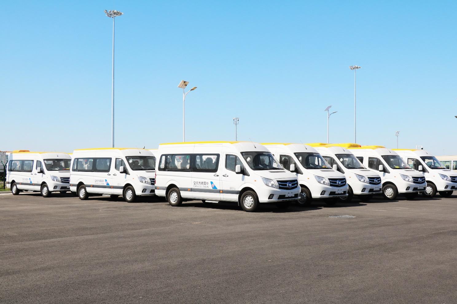 福田智藍(lán)新能源圖雅諾高端物流用車(chē)