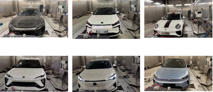 部分試驗(yàn)車(chē)輛