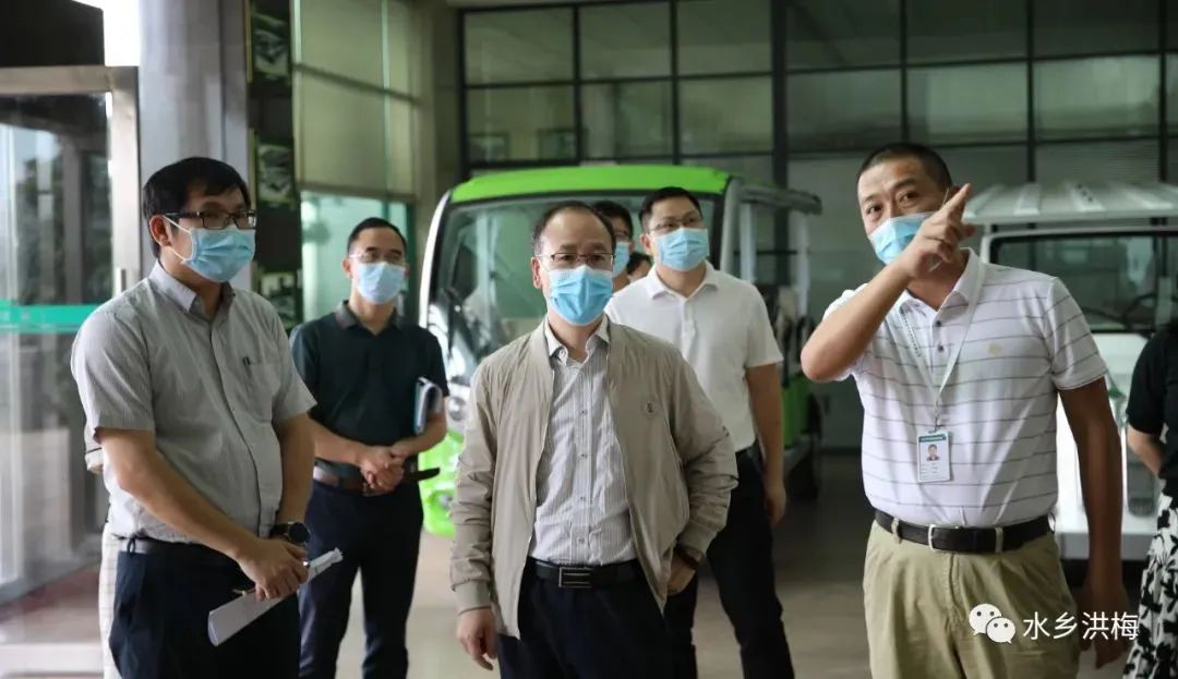 東莞水鄉黨工委書記賴健偉深入重點企業調研 全力推動第二季度經濟穩增長