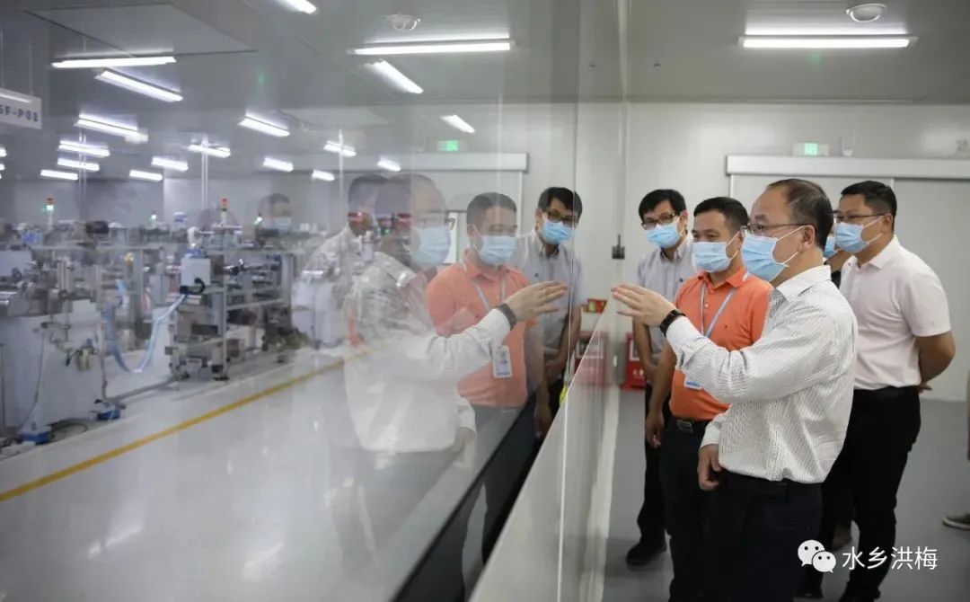 東莞水鄉黨工委書記賴健偉深入重點企業調研 全力推動第二季度經濟穩增長