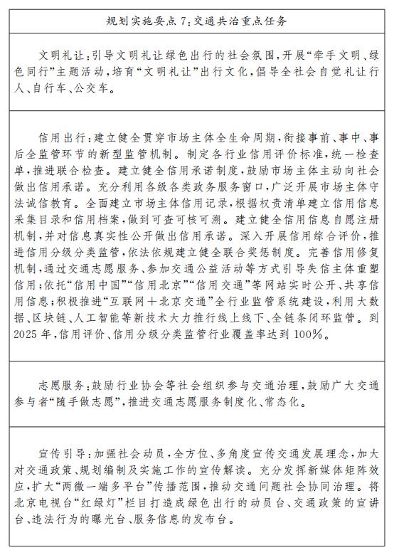規劃實施要點7：交通共治重點任務