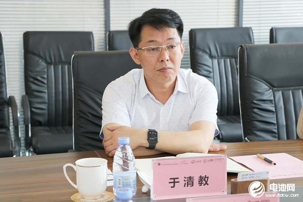 中關村新型電池技術創新聯盟秘書長、電池百人會理事長于清教