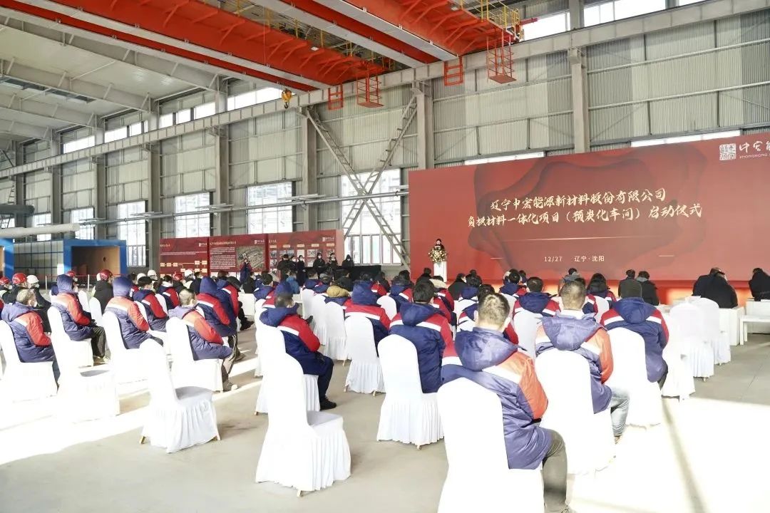 100億！遼寧中宏新能源鋰電池負極材料一體化項目竣工投產