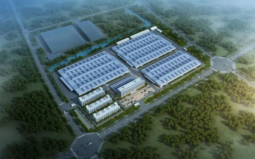 和勝新能源汽車高端部件生產項目概念圖