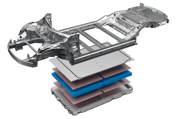 CTB電池車身一體化結構