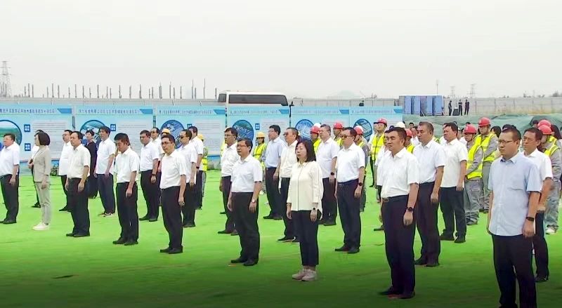 電科空間儲能(鈉離子)電池中試及儲能裝備制造項目開工現(xiàn)場 電科空間儲能(鈉離子)電池中試及儲能裝備制造項目開工現(xiàn)場