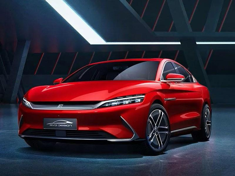 比亞迪于2020年3月29日發布的刀片電池，率先應用在了“漢”車型上