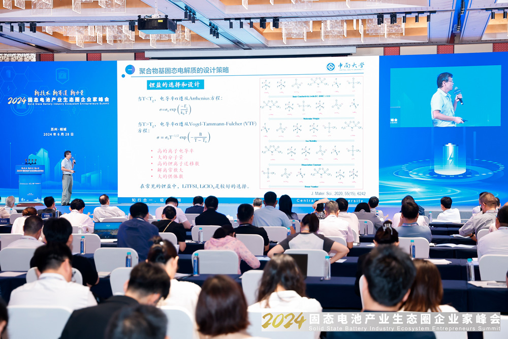 2024固態電池產業生態圈企業家峰會現場 2024固態電池產業生態圈企業家峰會現場