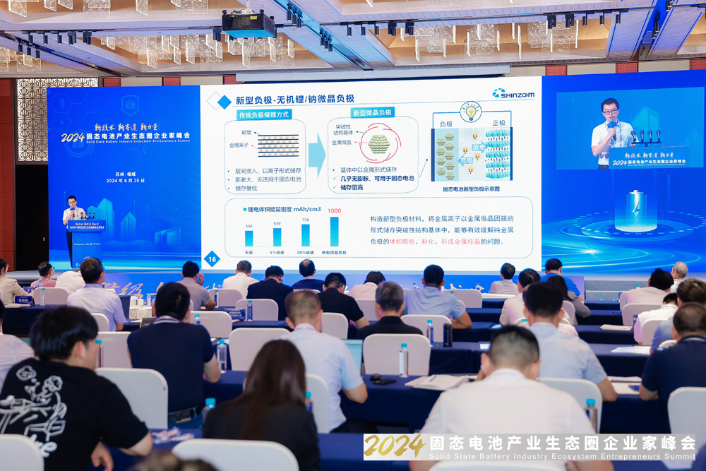 2024固態電池產業生態圈企業家峰會現場