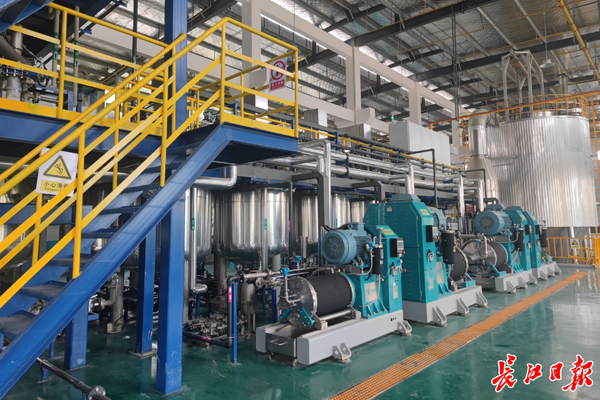 武漢啟鈉新能源科技有限公司千噸級生產線 圖/長江日報